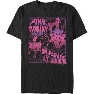 ZOOT. Fan Черна мъжка тениска Disney Classics Pink Elephants ZOOT. Fan | Cheren | МЪЖЕ | L