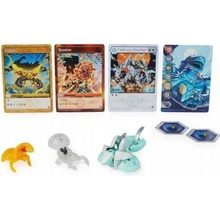 Bakugan Trojbalení s True Metal figurkou S4 SHARKTAR x NANO SHADOW x NANO CLUTCH