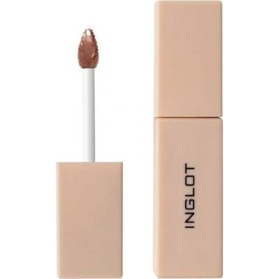 INGLOT Glazed Lips Liquid Lipstick Spf 50+ Tekutá rtěnka Světle hnědá 3,5 ml