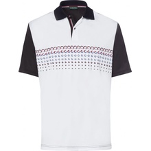 Golfino Golf Ball Printed Polo 50 black Panske 50 Black