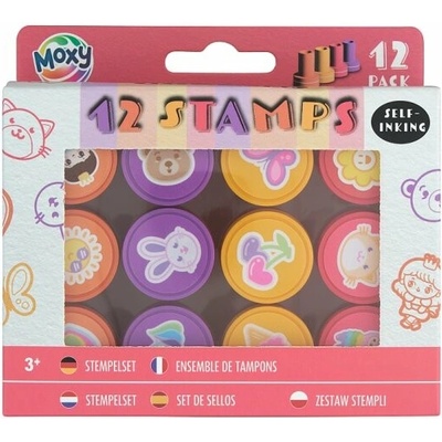 Moxy Sada pečiatok 12 ks