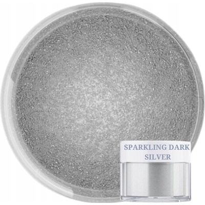 Fractal Jedlá prachová perleťová barva Sparkling Dark Silver 3,5 g