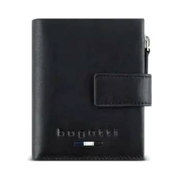 Image 1 of Bugatti Кожен портфейл за карти Bugatti Romeo, мини, черен (49 4160 01)