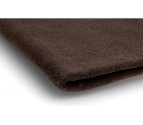 Microfleece farba tm. hnedá 06