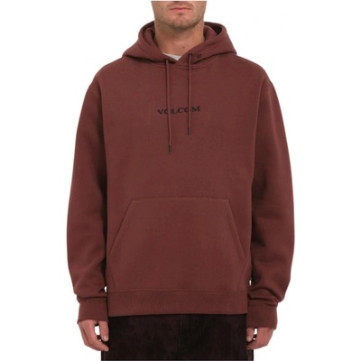 Volcom Stone Po fleece Bitter Chocolate hnědá