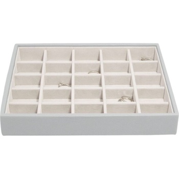 Stackers Ковчеже за бижута Stackers 25 камери cлassic каменносиво (74493)