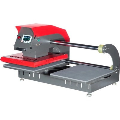 Pneumatický termolis Secabo TPD7 dvě pracovní plochy 40 x 50 cm