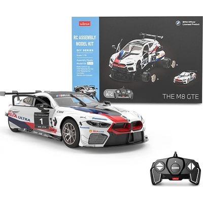Rastar rc stavebnice bmw M8 GTE 1:18