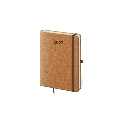 Helma 365 CORK A5 denný 2027 hnedý