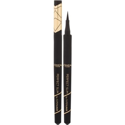 L'Oréal Super Liner Perfect Slim Waterproof Водоустойчив Очна линия В писалка 0.28 гр цвят черна