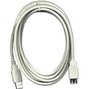  Oem usb-a 2.0 - Удължителен кабел за данни usb-a 2.0 m/f 3 м сив xusbkab2aae3 (xusbkab2aae3)