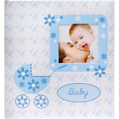 KPH Fotoalbum Baby buggy modré