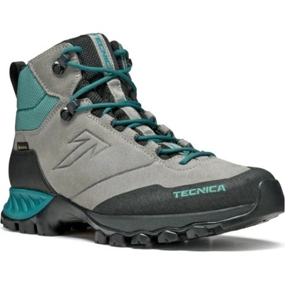 Tecnica Dámska členková turistická celokožená obuv Granit MID GTX Ws sf grey/lt petrol Šedá