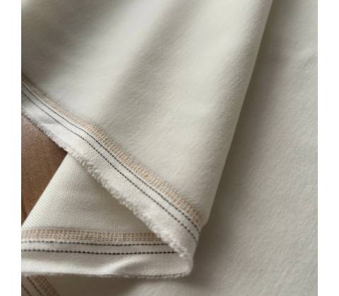 Samet off white, bavlna