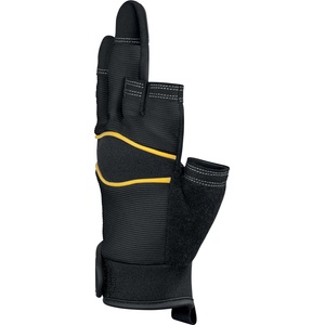 Delta Plus Delta safe & touch vv905no / Ръкавици с частично открити пръсти - черно/жълто 10 (vv905no10)