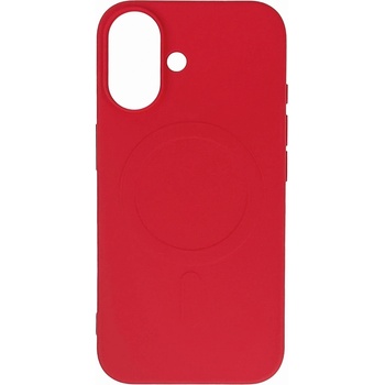 HQWear Течен силиконов кейс с MagSafe за Samsung Galaxy A36 5G - червен (5907769375743)