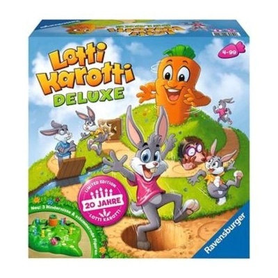 Ravensburger Lotti Karotti Deluxe - Семеен настолен игра за 2-4 играчи (55362)