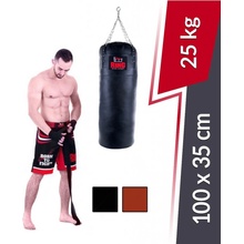 Ring Sport Boxerské vrece Premium z pravej kože 100x35 cm 25 Kg