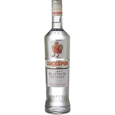 Cockspur Platinum White Rum 40% 0,7 l (holá láhev)