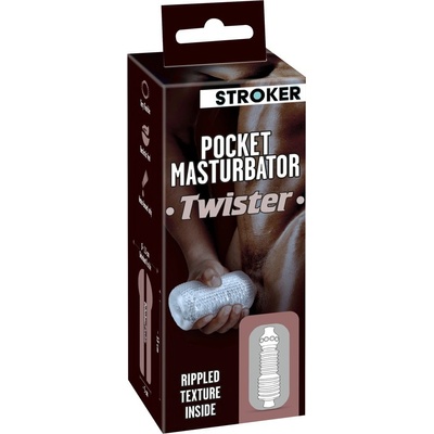 Stroker Twister butt masturbator transparent