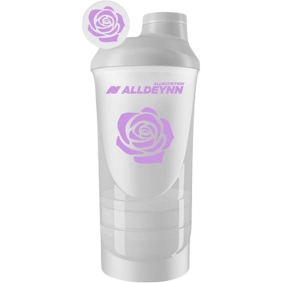 ALLNUTRITION Alldeynn Shaker [600 + 350 мл] Бял