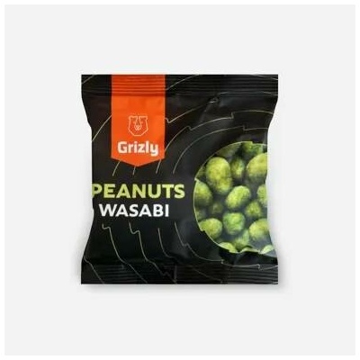 GRIZLY Arašídy ve wasabi 5 x 50 g