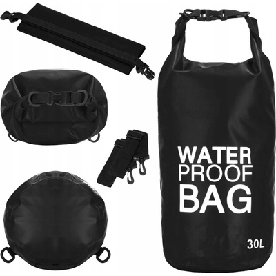 Springos Nepremokavý vak 30l WATER PROOF BAG čierny