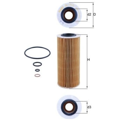 FILTR OLEJU BMW OX 177/3D