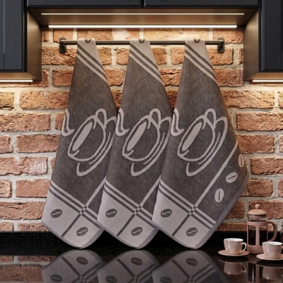 Forbyt COFFEE GREY 50 x 70 cm 3 ks