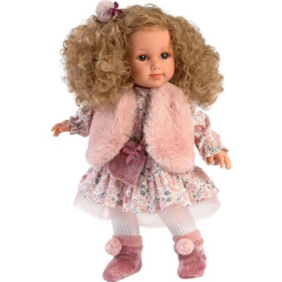 Llorens 53533 Elena realistická s celovinylovým telom 35 cm