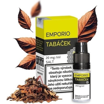 Imperia Emporio Nic Salt Tabáček 10 ml 20 mg