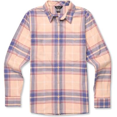 Cotopaxi Дамска риза с копчета Cotopaxi Women's Quedo Flannel Shirt - Cream Plaid - размер XL (133-1056-0313)