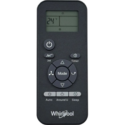 Whirlpool dg11j2-32 v2, pacf212co, pacf212hp, pacf29co, pacf29hp - оригинален дистанционен контрол ЧЕРЕН (dg11j2-32 v2, pacf212co, pacf212hp, pacf29co, pacf29hp)