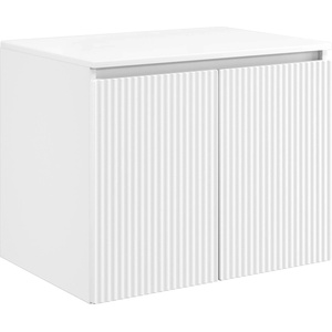 vidaXL Стенно Баня Кабинет Бяло 62, 5 x 44, 5 x 50 cm (890472)