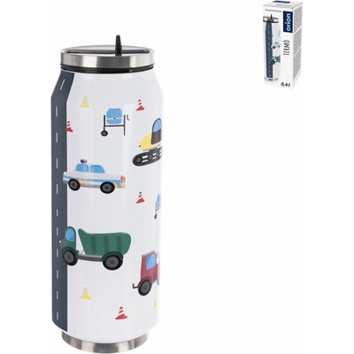 Orion termoska plechovka 400 ml AUTA