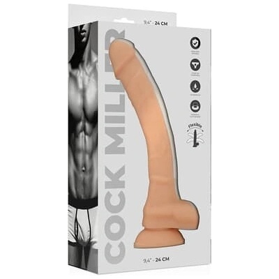COCK MILLER SILIKÓNOVÉ REALISTICKÉ DILDO 24 CM