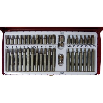 BOLTER Комплект накрайници bolter - 40 части, 1/4 (xg53666)