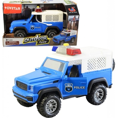 MaDe Auto policejní na baterie 20cm