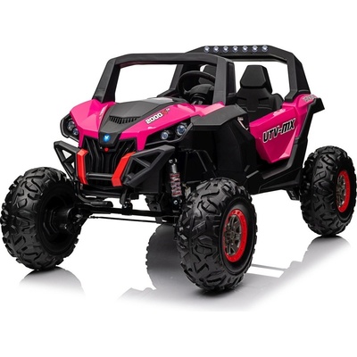 Mamido Elektrické autíčko Buggy UTV 24V 4x200W růžová
