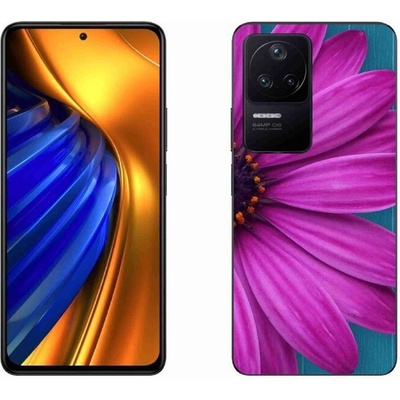 Pouzdro mmCase Xiaomi Poco F4 - fialová kopretina