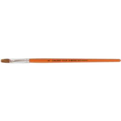 Štetec plochý 8 color A65830 CONCORDE ovčí vlas