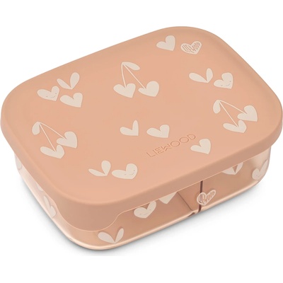 LIEWOOD Детски контейнер за храна Liewood Kid's Arthur Tritan Lunchbox Food storage - Sweethearts / Pale Tuscany - размер 850 ml (532-3369-0411)