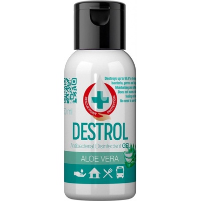 Destrol Antibakteriálny Dezinfekčný Gel ALOE VERA 50 ml