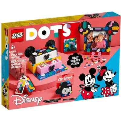 LEGO® DOTS - Disney™ - Mickey Mouse & Minnie Mouse Back-to-School Project Box (41964)