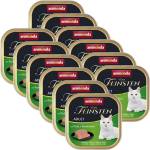 Animonda Vom Feinsten Adult Cats - с пуйка и заек 12 x 100 г