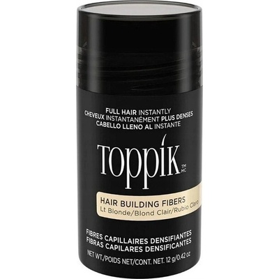 Toppik Hair Building Fibers Zahušťovací vlákna na vlasy a vousy středně blond 27 g