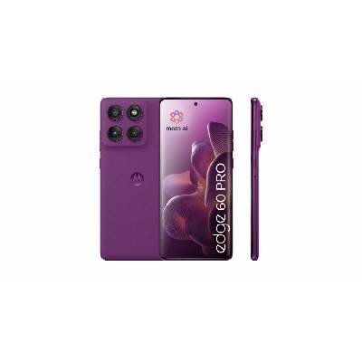 Motorola edge 60 pro 16,9 cm (6.67") Dual SIM Android 15 5G USB typu C 12 GB 512 GB 6000 mAh Purpurová