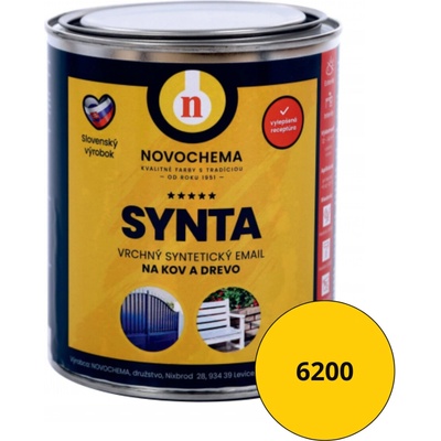Novochema Synta 6200 0,75 kg žltá