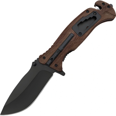 HARAHU Outdoorový skladací XA-40957 Čierna/Hnedá