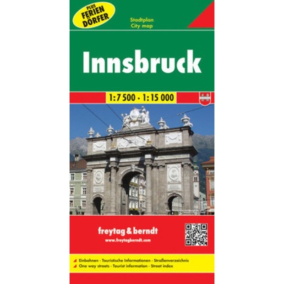 Plán města Innsbruck